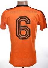 ADIDAS VINTAGE 1980'S ORANGE SHIRT JERSEY SIZE M ADULT WEST GERMANY #6