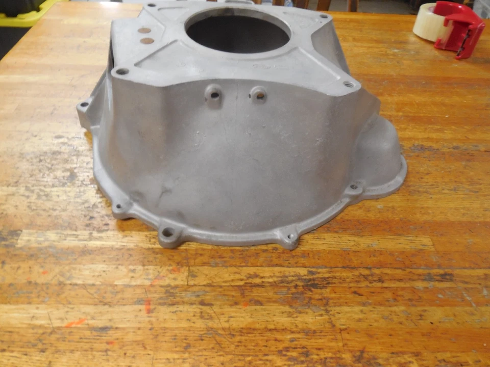 Ford 289 Mustang 1965 66 67 1968 carcasa de campana de 3 y 4 velocidades para volante de inercia de 157 dientes Foto 2 de 4