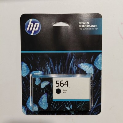HP Standard 564 Cartridge Black Ink Proven Performance NEW 07/2026 HEWDTCB316WN