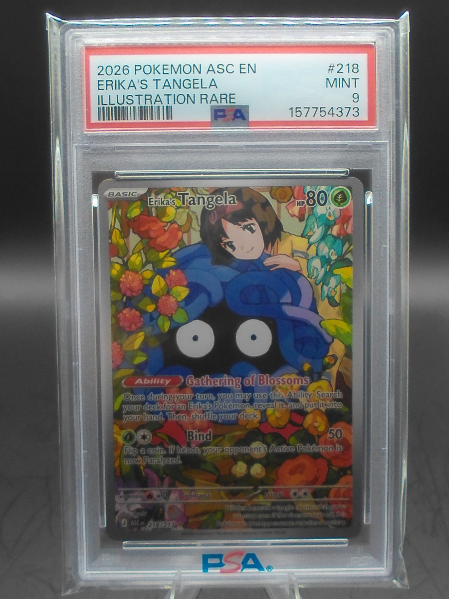 Erika's Tangela 218/217 Me: Ascended Heroes Holo for sale online