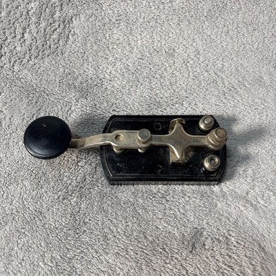 Vintage Telegraph Morse Code Key Made In Japan