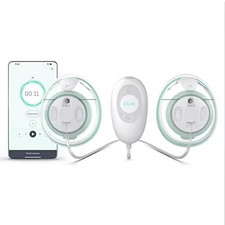Elvie Stride Hands-Free Double Electric Breast Pump With Replacement Parts