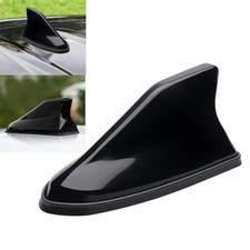 Black Shark Fin Antenna Cover Car Trim Signal Radio Amfm Aerial Universal Black Shark Fin Antenna Cover Car Trim Signal Radio Amfm Aerial Universal