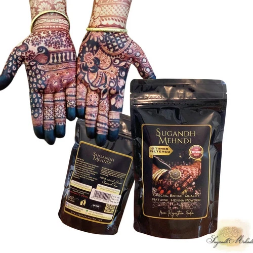 Sugandh Mehndi BAQ 5 Filter Luxury Henna Powder - product listing photo
