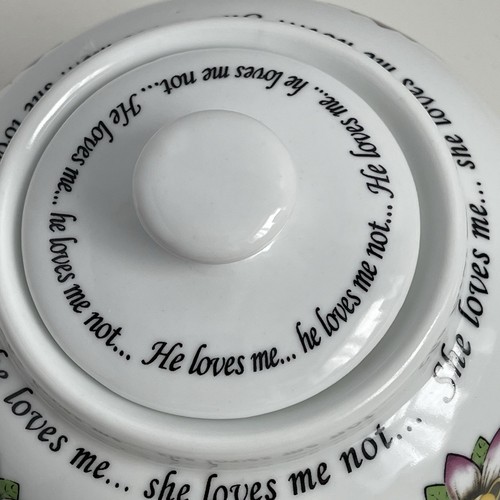 Paul Cardew Teapot She Loves Me Daisy Design Ceramic Collectable Vintage Gift - Picture 5 of 19