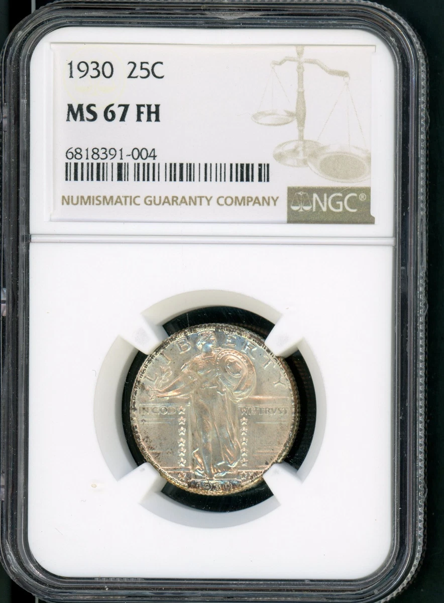 MS 67 Graded Standing Liberty US Quarters (1916-1930) for sale | eBay