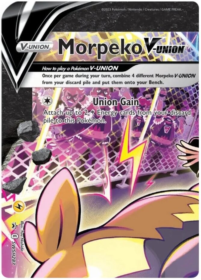 Morpeko V-Union - SWSH287 - SWSH Black Star Promos (Near Mint) SWSH Black Star P