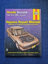 1998-2002 Honda Accord Haynes #42014 Repair Manual