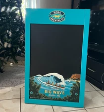 KONA BREWING CO BIG WAVE Golden Ale Advertising Sign Menu Chalkboard 39"x25"