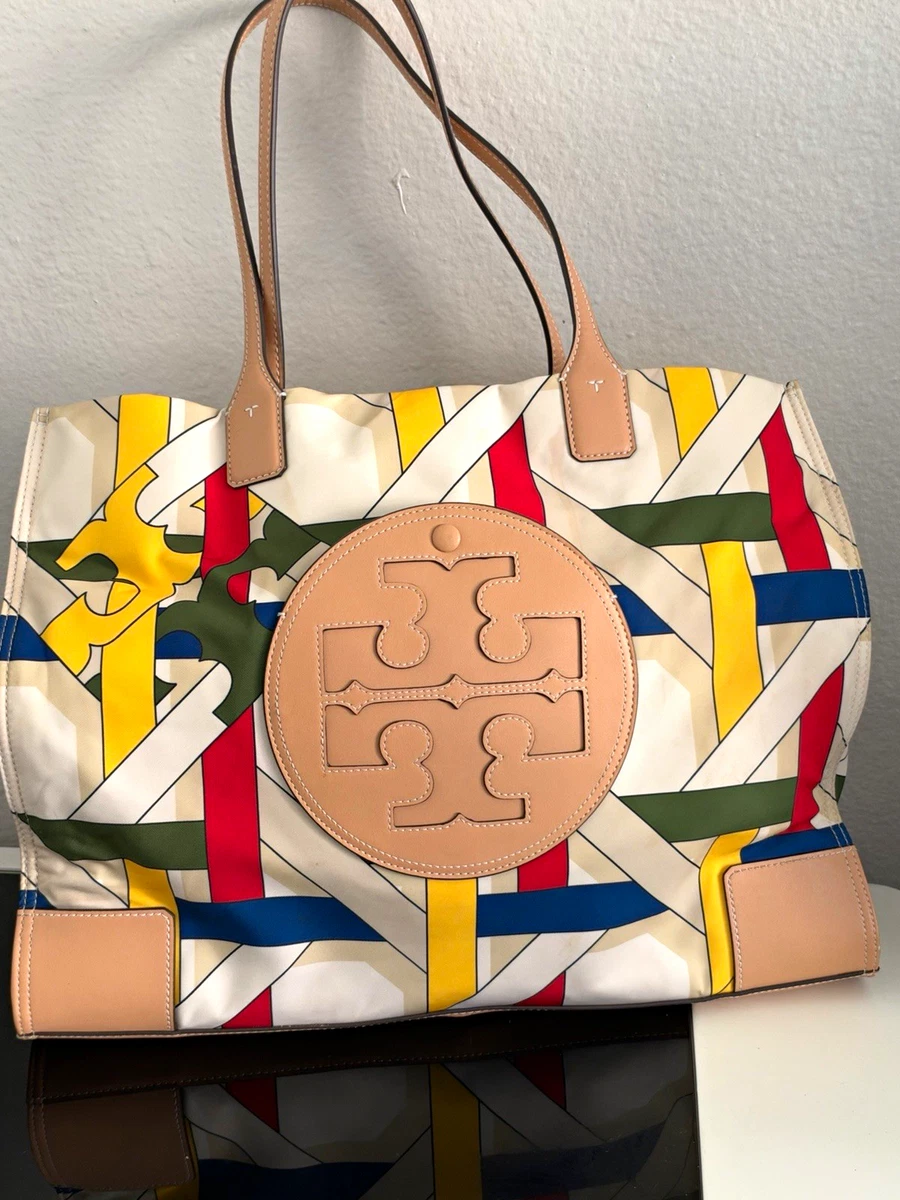 TORY BURCH 美品　カラフルキャンバストートバッグ 25+ Tory Burch Colorful Bags & Handbags for Women for sale