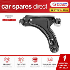 VAUXHALL CORSA C X01 2000-2012 FRONT LOWER LEFT SIDE WISHBONE CONTROL ARM