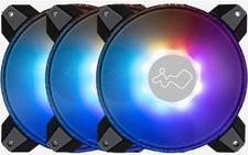 In Win Saturn 140MM Addressable RGB Triple Fan Kit Controller Included ASN140
