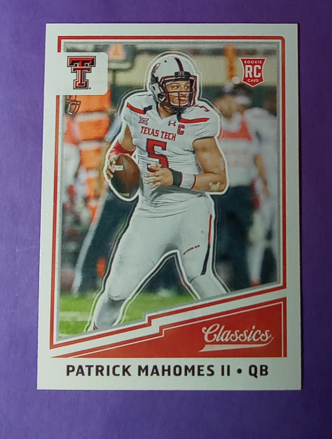 PATRICK MAHOMES II 2017 Panini Classics #274 ROOKIE CARD!!