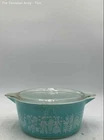 Pyrex 475-B Teal Home & Kitchenware Classic Casserole Dish Bowl With Lid