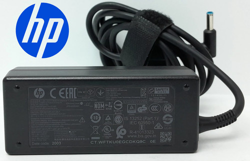 HP AC Adapter Laptop Notebook Netzteil / Model: HSTNN-CA40 19,5V 2,31A 45W