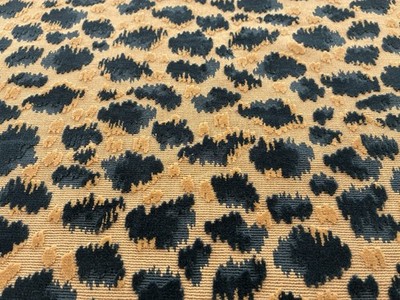 Brunschwig and Fils  Zambezi  Cut Velvet Animal Print Fabric $668/Yd