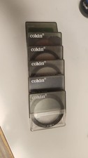 Lot of 6Cokin Cromofilter SA Camera Filters adapt Made In France In Cases