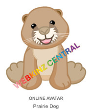 Webkinz Classic Prairie Dog Code Only  messaged 