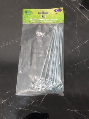 Gärtner Eck-Mehrzweckheringe - 12er-Pack - Brandneu