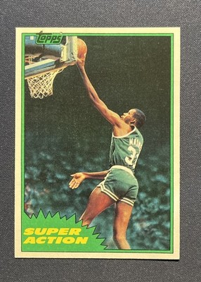 1981-82 Topps Cedric Maxwell Boston Celtics  Basketball   Card #107E