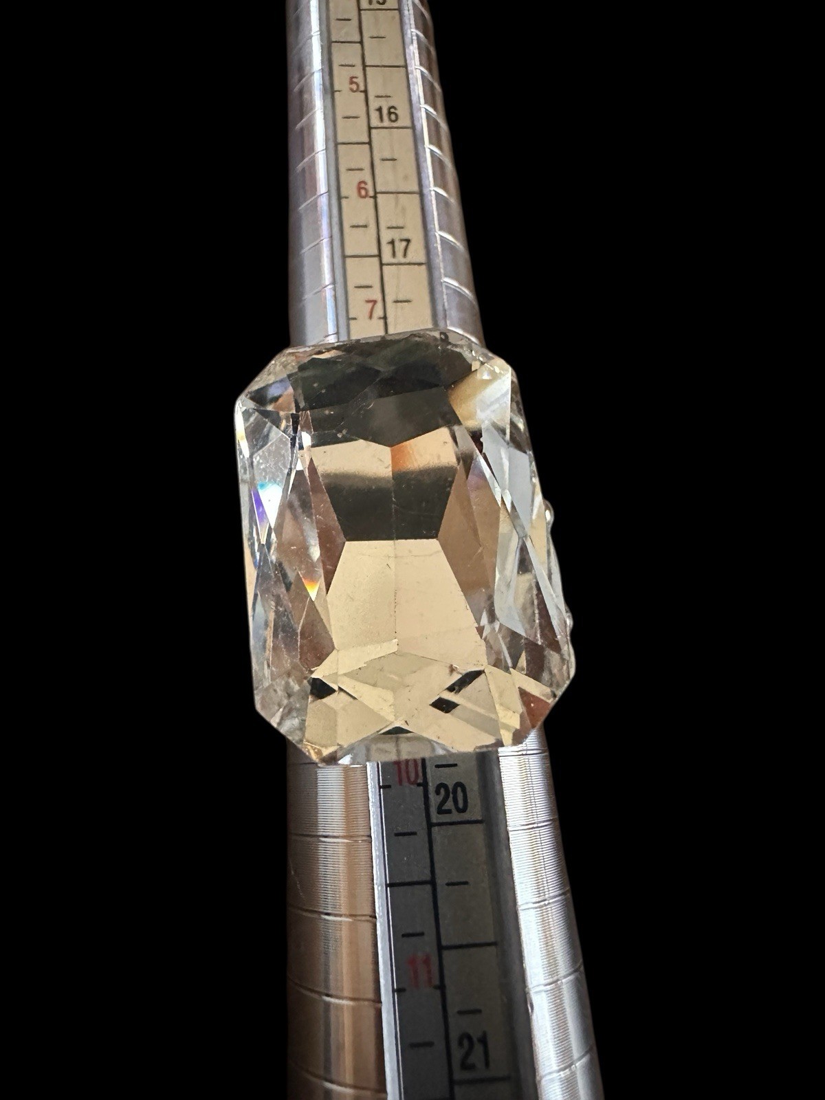 Statement Fancy Austrian Clear Crystal Women's St… - image 2