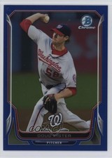 2014 Bowman Chrome Blue Refractor 159/250 Doug Fister #178 e7b