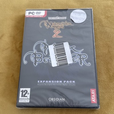 NEVERWINTER NIGHTS 2 Expansion Pack MASK OF THE BETRÄTER - PC Videospiel SEALED