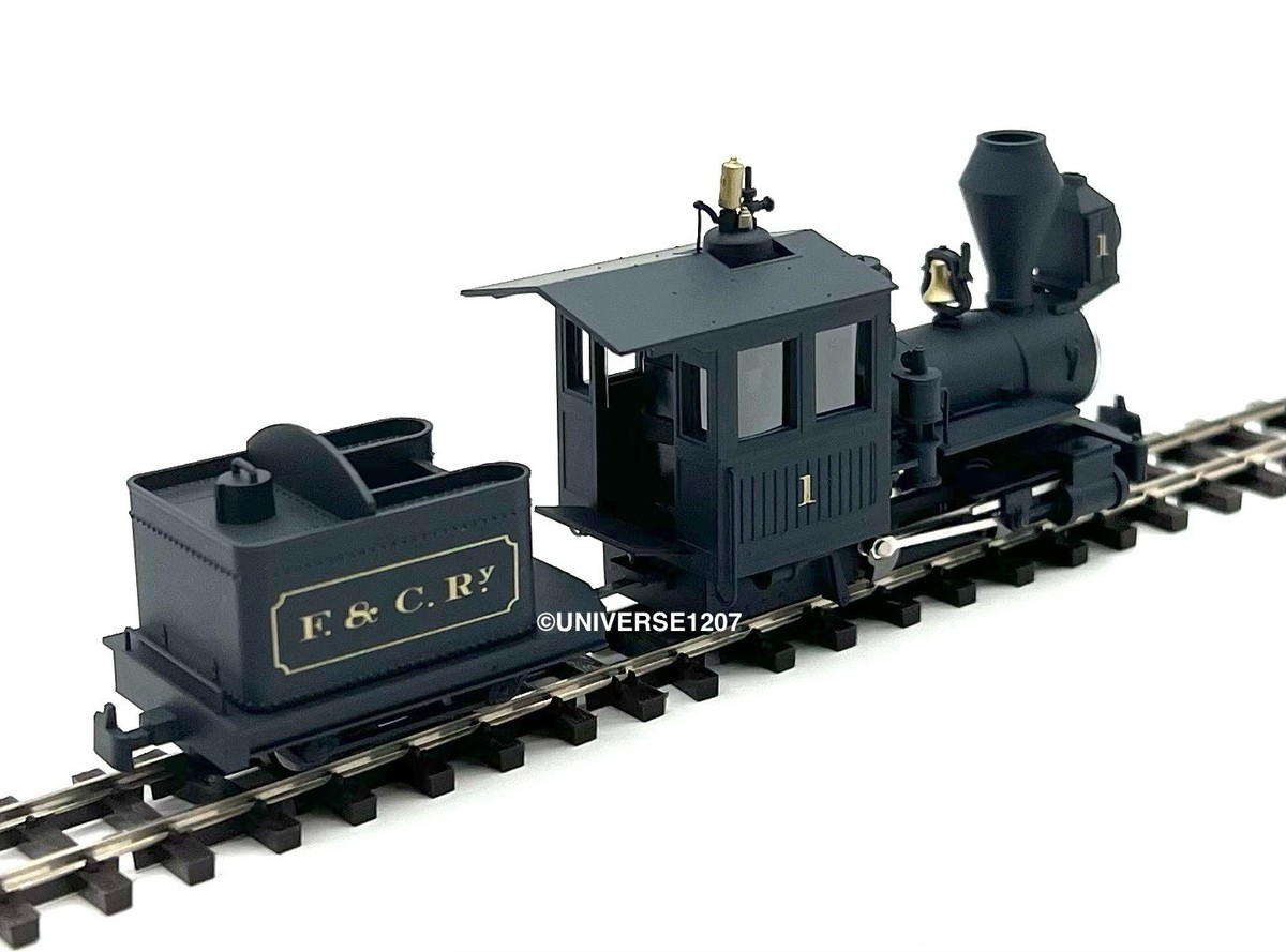 HOn30/HOe MinitrainS 1001 F&C 0-4-0 Tender Steam Locomotive
