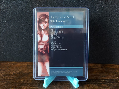 Final Fantasy VII Art Museum Anniversary Tifa Lockhart Variant FOIL 1-003-2 - Bild 4 von 4