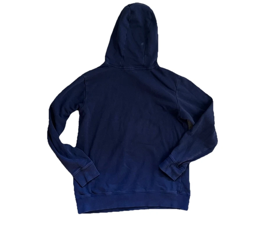 Moletom com capuz masculino The North Face azul grande - Imagem 2 de 4