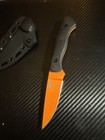 Montana Knife Company REPRODUCTION  Blackfoot 2.0 Fixed Blade - Blaze ORANGE — photo 1