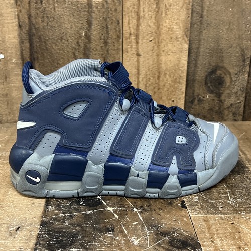 Nike Air Uptempo GS Gris Medianoche Azul Marino 415082-009 Talla 4Y - Imagen 9 de 19