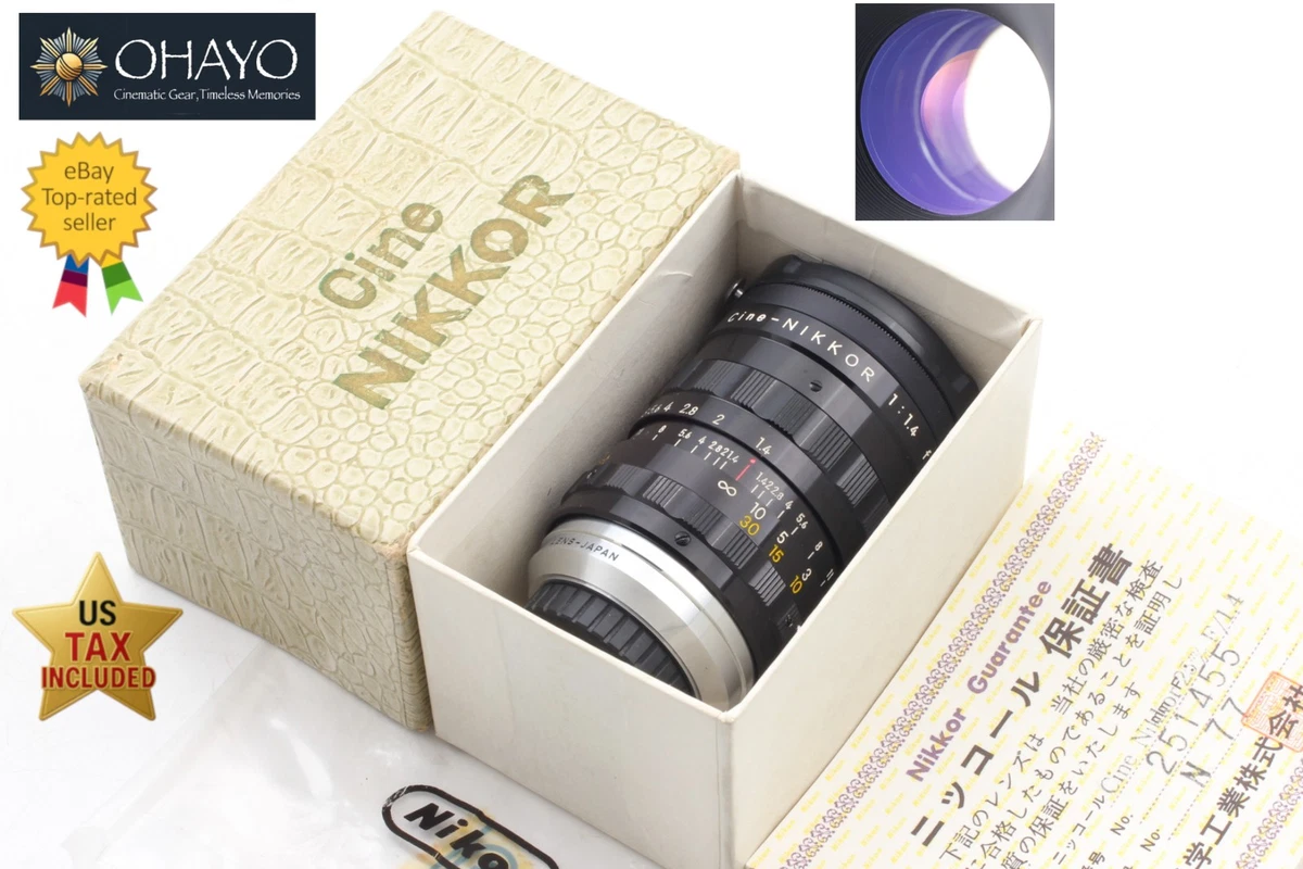 Cine-NIKKOR 25mmF1.8 マイクロフォーサーズアダプター付き Nikon 25mm