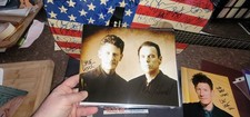 Lyle Lovett & John Hiatt 8x10 Autographed Dual Signed photo 