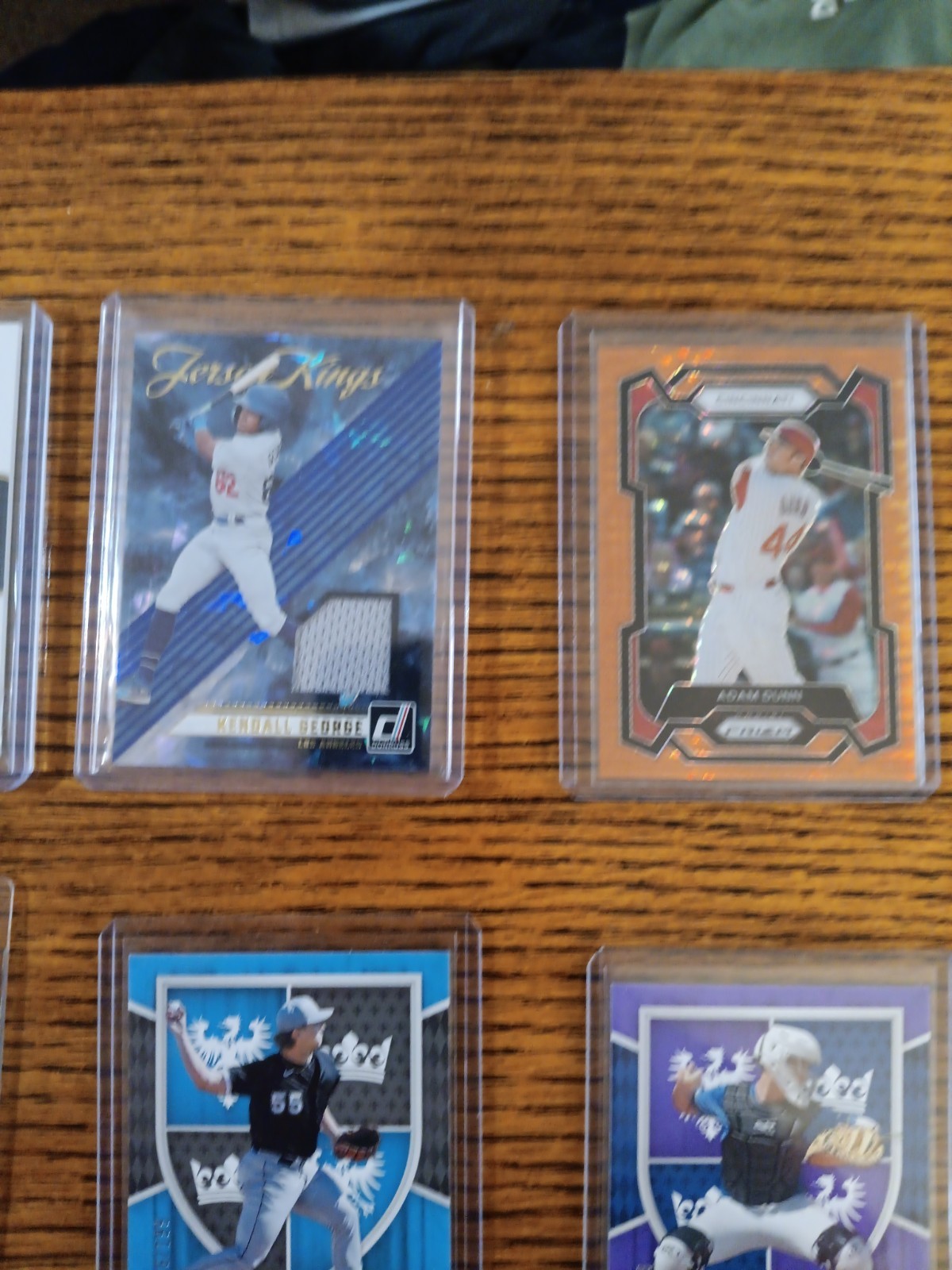 Panini And Topps Bsseball Patch/ Numbered/ Autograph Lot. Jacob Gonzalez Auto. view 4