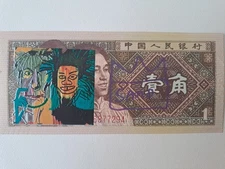 J. M. Basquiat Original Signed Banknote with a Certificate