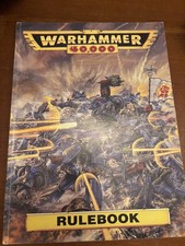 Collectable "WARHAMMER 40,000 RULEBOOK" By Games Workshop 1993.