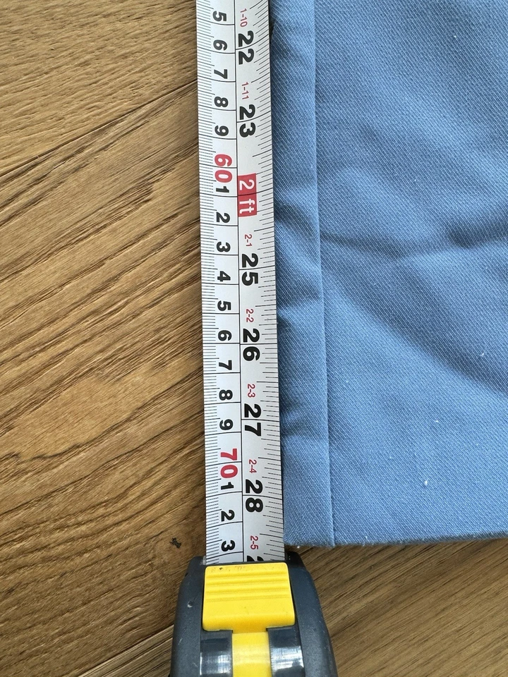 Abercrombie and Fitch Women’s Wide Leg Sloane Tailored Pants Blue Size Medium - Image 2 of 4