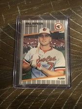 1989 Fleer BILL RIPKEN #616 Orioles FF Error Baseball Card MLB EX (1B)