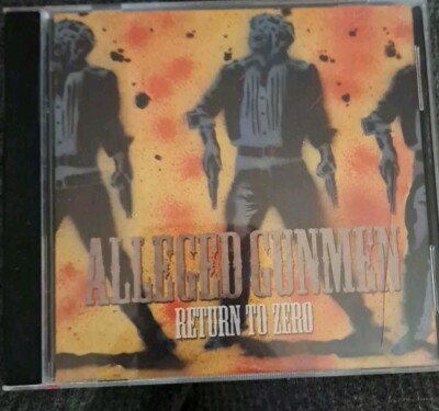 Alleged Gunmen-Return To Zero  Rare CD 