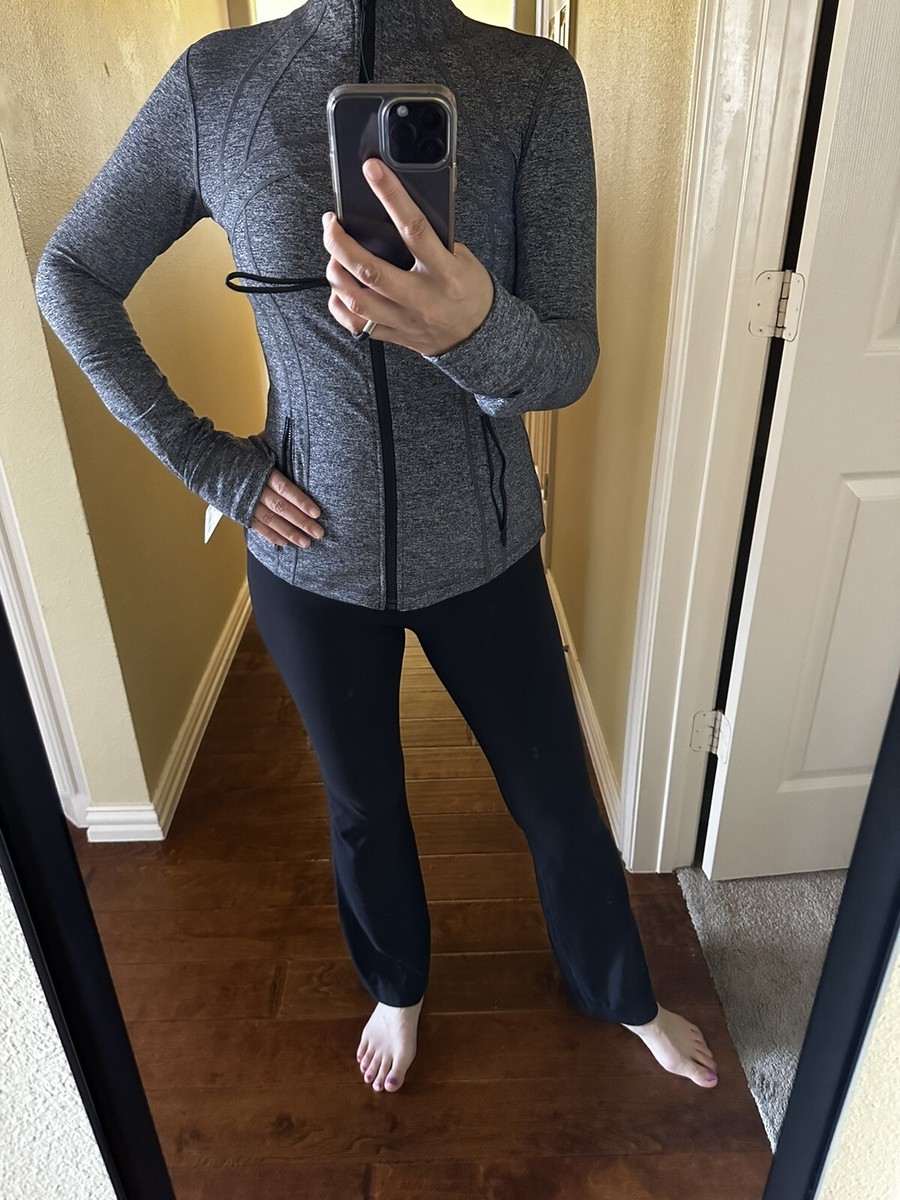 New W Tag Lululemon Infamous Define Jacket Luon in Heathered Black