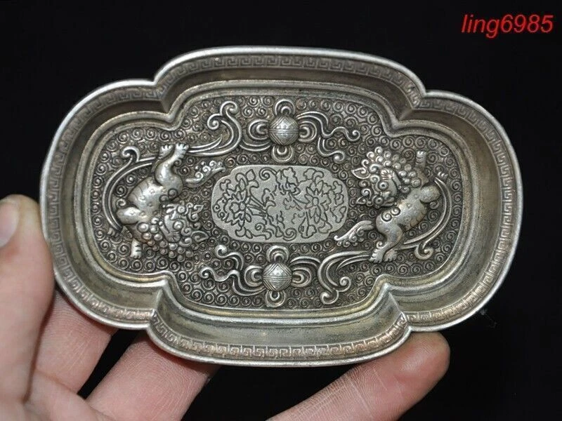 中国古董银盘| eBay