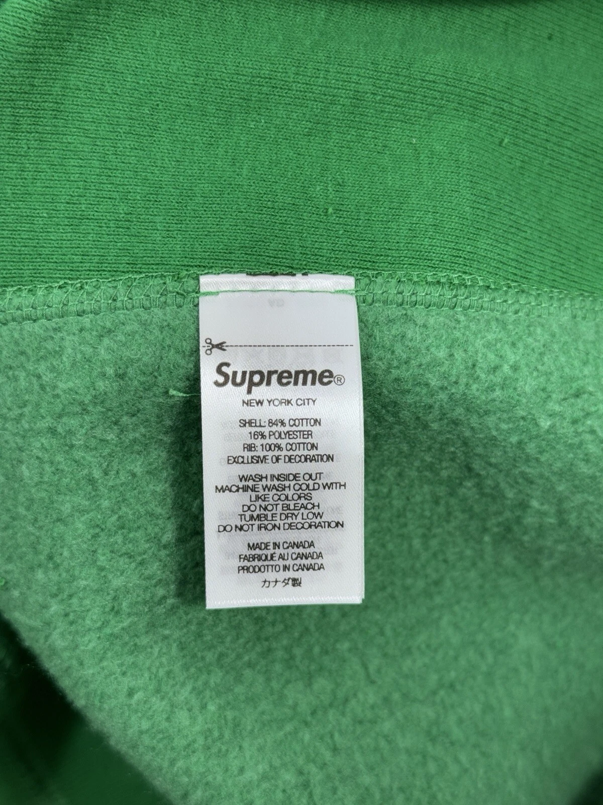 Supreme Felpa con cappuccio con logo Box Taglia:L