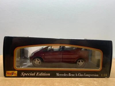 MAISTO MERCEDES BENZ CLASS A LONGVERSION 1/18 EN BOITE C2 - Photo 1/4