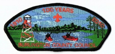 Boy Scout Burlington County Council 2010 100 Years CSP SA-62