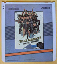 POLICE ACADEMY 2 THEIR FIRST ASSIGNMENT CED CapacitanceElectronic VideoDisc RARE