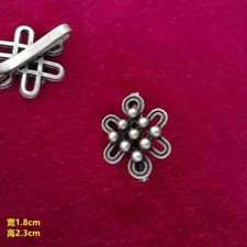 Handmade Miao silver DIY ornament bag cloth decoration hook accessories 1piece