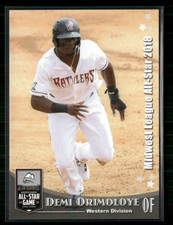 Demi Orimoloye 2018 Midwest League All Stars Set