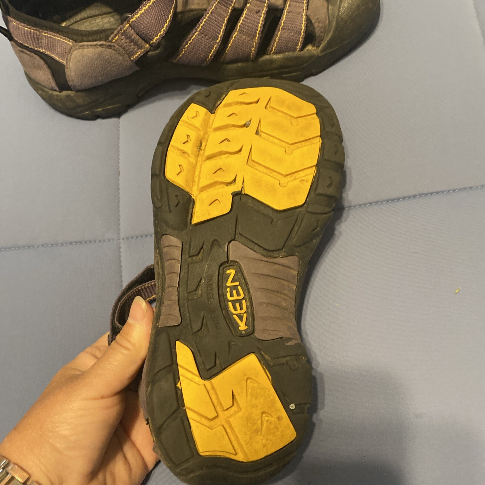 Sandali da trekking impermeabili da donna Keen Newport taglia 5 per esterni viola