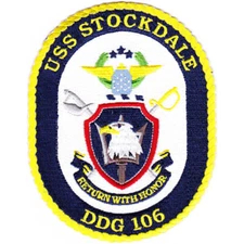 DDG-106 USS Stockdale Patch